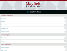 Tablet Screenshot of mayfieldis.com